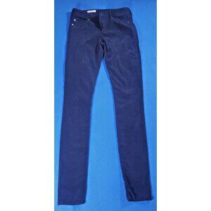 AG Adriano Goldschmid The Legging Super Skinny Jeans Size 25R Velvet Corduroy